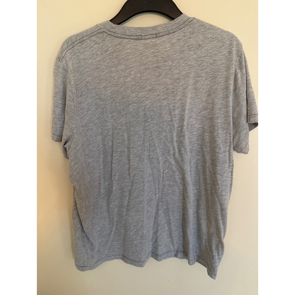 Abercrombie & Fitch Mens Muscle Fit Graphic T-Shirt Grey Blue EST 1892 XXL - Picture 6 of 7